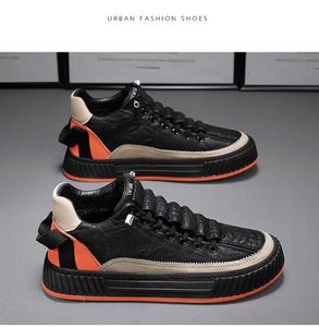 Scarpe sportive da passeggio Casual da <span class=keywords><strong>uomo</strong></span> all'ingrosso con scarpe da Skateboard alla moda bianche e <span class=keywords><strong>nere</strong></span> Sole spesse per l'inverno primavera - Product Image 6