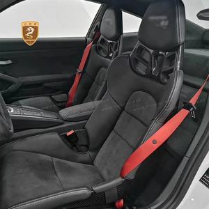 Universele lichtgewicht carbon fiber autostoelen voor Porsche serie 911 718 Boxster Cayman GT3 RS carbon bucket racing stoel - Product Image 2