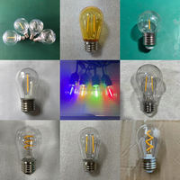 Ampoule à filament LED S14 G45 pour éclairage extérieur, 1W 2W E26 E27, basse tension DC3V 12V 24V