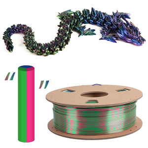 Usine directe 1kg consommables d'<span class=keywords><strong>imprimante</strong></span> <span class=keywords><strong>3D</strong></span> <span class=keywords><strong>PLA</strong></span> soie deux-trois couleurs <span class=keywords><strong>fil</strong></span> d'<span class=keywords><strong>imprimante</strong></span> <span class=keywords><strong>3D</strong></span> 1.75mm tiges en plastique - Product Image 1