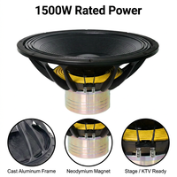 Haut-parleur de basses LS 21 pouces 3000W pour sonorisation PA, système Line Array extérieur, néodyme, réponse en fréquence 33-1,2 kHz, impédance 8 ohms, métal