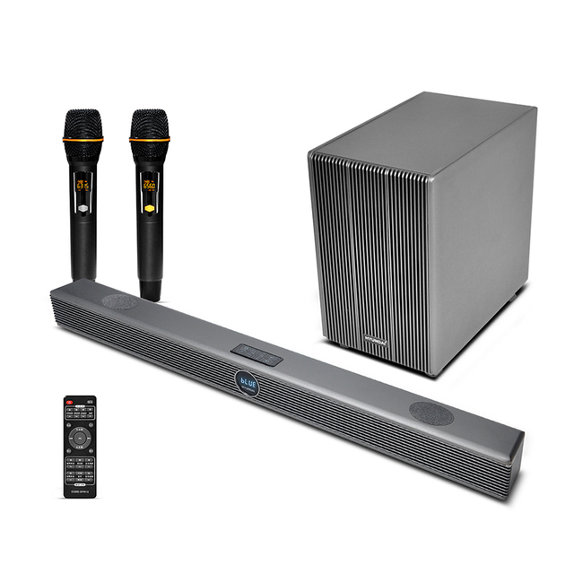OKON 2.1-Channel Home Theater Soundbar, Featuring a Subwoofer, Bluetooth Audio, Amplifier, and a Living Room TV Sound System