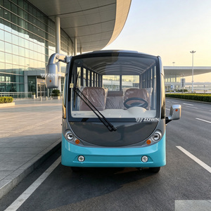 Bus touristique électrique ouvert et étanche, structure de carrosserie personnalisable, pour l'exploration des îles et le tourisme en bord de lac - Product Image 1