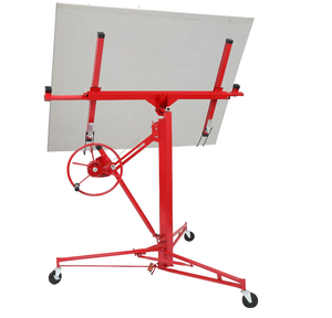 Pannello di gesso in acciaio professionale da 11 piedi con linea rossa - Product Image 2