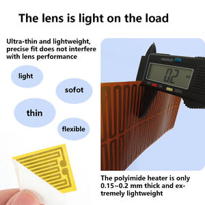 Plaque chauffante adhésive pour <span class=keywords><strong>film</strong></span> 45mmx100mm, éléments chauffants en <span class=keywords><strong>film</strong></span> <span class=keywords><strong>Pi</strong></span> 24v 30w - Product Image 5