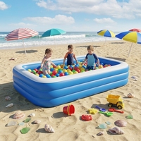 Piscine gonflable en PVC pour enfants et adultes, écologique, à montage rapide et portable, vente en gros directe d'usine