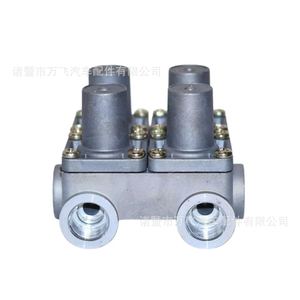 Valve de protection à quatre circuits 9347022600 pour camions lourds Mercedes Benz DAF MAN Volvo Scania, composant du système de freinage métallique - Product Image 4