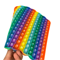 Nouveau produit 7.9in(20cm) 12x12 Multiplication Push Pop Games, Silicone Math Toys Fournitures scolaires Fidget Pop Toys for Kids