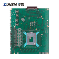 Pfsense Network Appliance Firewall 1U Servidor Montaje en rack LGA 1151 Placa base DDR4 4 * SFP H110 C236 6Nic Placa base industrial