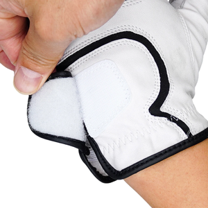 Vietnam bas quantité minimale de commande femmes anti-dérapant Cabretta cuir serviette de golf ébauches imperméables gant de golf personnalisé - Product Image 6