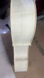 Cello blanc SurpassMusic 4/4 <span class=keywords><strong>7</strong></span>/<span class=keywords><strong>8</strong></span> 1/4 1/2, vente en gros, fabriqué <span class=keywords><strong>à</strong></span> la main, son puissant, épicéa massif, dos en érable flammé - Product Image 3