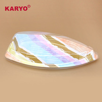 Boîte d'emballage pour sushis à emporter KARYO 7102/7103, forme bateau, conteneur en plastique jetable, plateau à sushis avec couvercle
