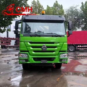 Sinotruk HOWO 6x4รถบรรทุกหัวรถเครน30ตันระบบถังน้ำมันเชื้อเพลิงแบบคู่รถเครนที่มีประสิทธิภาพ - Product Image 2