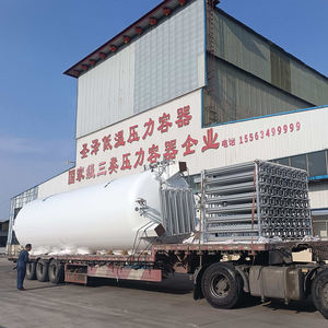 Tanque de Almacenamiento Criogénico de Oxígeno Líquido Horizontal de Gran Capacidad, de 5 a 200 Metros Cúbicos - Product Image 3