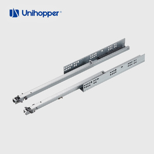 Rieles deslizantes para cajones Cooper de 36 pulgadas, 1.8 mm, acero laminado en frío, cierre suave con amortiguación para gabinetes de cajones - Product Image 4