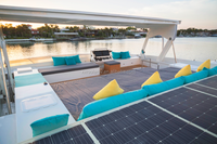 Vente en gros de panneaux solaires flexibles 170W 500W ETFE Système d'alimentation photovoltaïque mono pour camping-car, bateau, remorque, camping