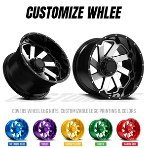 ล้อแม็กซ์ SUPER BLACK ขอบขัดเงา สำหรับรถ SUV ขนาด 26x12J และรถกระบะขนาด 26x14J ล้อแต่งสำหรับรถ SUV - Product Image 3