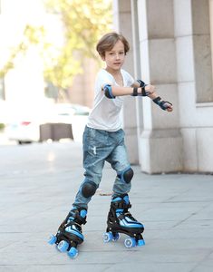 Patines de <span class=keywords><strong>Ruedas</strong></span> Ajustables de Doble Fila para Niños con <span class=keywords><strong>Ruedas</strong></span> Luminosas y Rodamientos ABEC-7 de Buena Calidad de Fábrica PAPAISON en Oferta - Product Image 5