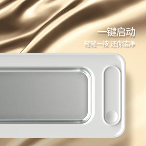 Limpiador ultrasónico para lentes de contacto, dentaduras postizas, relojes, base metálica alimentada por USB de 0,5 L, vibración de 40000 Hz - Product Image 3