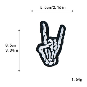 徽章刺绣火瓶字母月亮手罐布贴衣服帽子破洞装饰DIY贴片贴纸 - Product Image 6