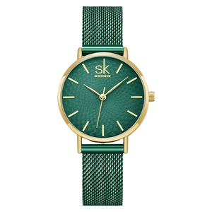 Shengke Sk K0006 Orologio da Donna di Lusso Ultra Sottile con Cinturino in Maglia d'Acciaio Moda Femminile Orologio da Polso al Quarzo per Reloj Mujer - Product Image 6