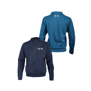 Vente en gros de vêtements de sport personnalisés par sublimation avec logo Veste respirante à fermeture éclair pour les activités sportives quotidiennes - Product Image 2