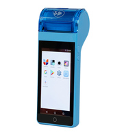 Mesin POS Genggam 5,5 Inci Android Mobile POS Terminal dengan Printer Struk Termal 58 mm dengan Harga Murah