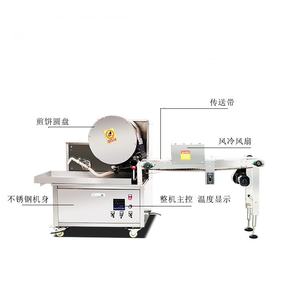 Máquina para Hacer Injera y Crepas Motorizada Multifuncional Fácil de Usar, de Alta Capacidad, en Acero Inoxidable 304 - Product Image 1