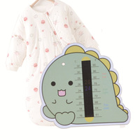 Bande de thermomètre de vêtements lcd en plastique personnalisé thermomètre numérique flexible ensembles de vêtements pour bébés thermomètre de type bras berceaux pour bébés