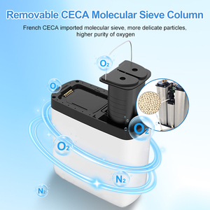 2025 xu hướng mới 96% xung mini xách tay oxy-tập trung 1.85kg 5L Pin hoạt động xách tay oxy tập trung cho du lịch - Product Image 6