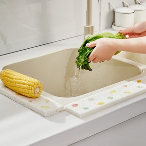 Éponges et tampons à récurer de cuisine pratiques et personnalisables, en coton absorbant pour fruits et légumes - Product Image 1