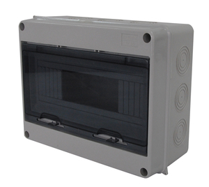 5 8 12 15 18 Way ABS Enclosures Waterproof Electrical Power Distribution Box Air Switch Box Panel Box