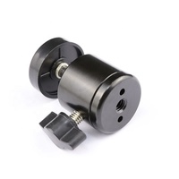 Camera Accessories Universal Mount 360 Degree Tripod Mount Adapter Mini Ball Head Plastic 2KG Load Capacity