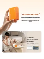 {Power Bank Bersertifikasi 3C} CUKTECH Cool State Power Block 30W Pocket 10000mAh PB100 21700 Baterai Pengisian Cepat PC Buatan Cina