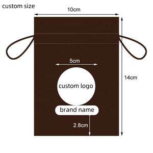 Estuche de Cuero Marrón con Runas Nórdicas Valknut, Bolsa de Regalo Personalizable con Temática Vikinga, Logotipo para Regalo de Joyería de Temática Vikinga - Product Image 5