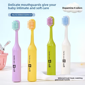 Brosse à dents à grande tête, brosse à dents à poils souples jumbo pour enfants, maison et voyage, brosse à dents pour enfants étudiants, brosse pour bébé - Product Image 3