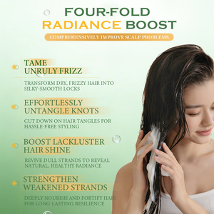 Mascarilla Reparadora para el Cabello con Hoja de Isatis Tinctoria OEM, Botánicos Frescos, Nutrición Profunda para Cabello Seco y Dañado, Marca Privada - Product Image 5