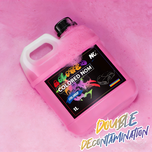 Shampoo de lavage de voiture <span class=keywords><strong>sans</strong></span> contact hautement concentré avec une riche mousse rose, capacité de 1L, parfum personnalisable pour l'entretien et la beauté des voitures - Product Image 4