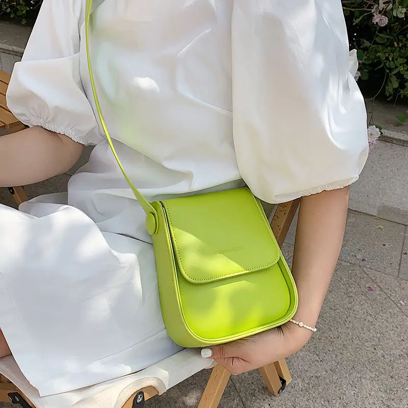 Women's 2023 New High-quality PU Leather Solid Color Small Crossbody Bags Designer Handbag Luxury Shoulder Messenger Bag