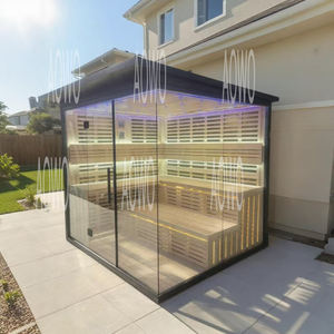 <span class=keywords><strong>Sauna</strong></span> en bois extérieur pour 2-4 personnes salle de <span class=keywords><strong>sauna</strong></span> robuste et profit jardin extérieur est très agréable - Product Image 1