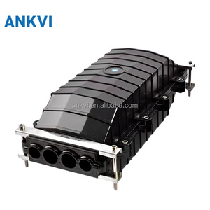 กล่องต่อสายไฟเบอร์ออปติกแบบแนวนอน XRT-016 144 คอร์ 4 เข้า 4 ออก พร้อมซีลเชื่อมต่อแบบกลไก IP65 ผลิตจากพลาสติก PC อัลลอย - Product Image 5
