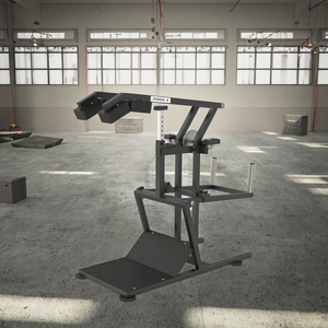 Machine à Squat Professionnelle en Acier à Chaîne Réglable avec Fonctionnalité pour les Jambes, Grande Taille, 315 kg, pour Renforcement Musculaire des Jambes, à Charge de Plaques - Product Image 4