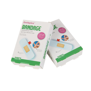 PU Adhesive <strong>First</strong> <strong>Aid</strong> <strong>Bandage</strong> Printed Clear Bandaid with Alcohol Pad Essential Healthcare Supply - Product Image 4