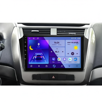 Radio Universal Android 13-16 de 9 Pulgadas y 2 DIN de BQCC, CarPlay Inalámbrico, Navegación GPS para Automóvil, FM RDS, Cámara de Visión Trasera AHD, Reproductor Multimedia