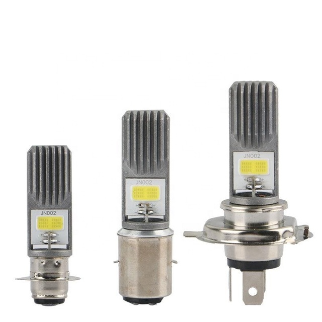 Universal LED Headlight Bulb COB 12V 13/15W P15D BA20D H4 P43T for Motorcycles Electric Bike Scooter