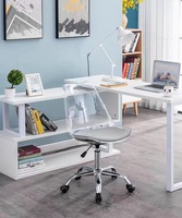 Sièges de couleur moderne de haute qualité en plastique transparent Chaises roulantes et rotatives réglables