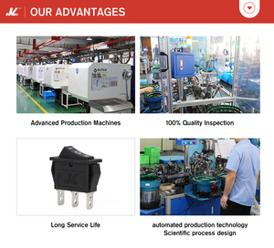 Nhiệm vụ nặng nề 30A/16A 250VAC 3P spdt Rocker chuyển ON-OFF ánh sáng màu đỏ 3 chiều chuyển đổi hộ gia đình thiết bị công nghiệp/<span class=keywords><strong>CQC</strong></span> kcd1 - Product Image 2