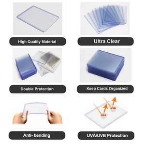 Grosir Loader terbaik 35Pt plastik PVC transparan permainan kartu olahraga pemegang lengan atas Loader - Product Image 2