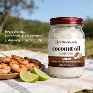 <span class=keywords><strong>Olio</strong></span> <span class=keywords><strong>di</strong></span> <span class=keywords><strong>Cocco</strong></span> Extra Vergine Puro Biologico Spremuto a Freddo per Capelli, Pelle e Cucina con Sapore Fresco - Product Image 4