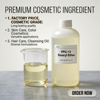 Fournisseur d'usine Meishu CAS 25231-21-4 PPG-15 Éther stéarylique Matière première émolliente non ionique tensioactif pour crème, lotion, baume à lèvres